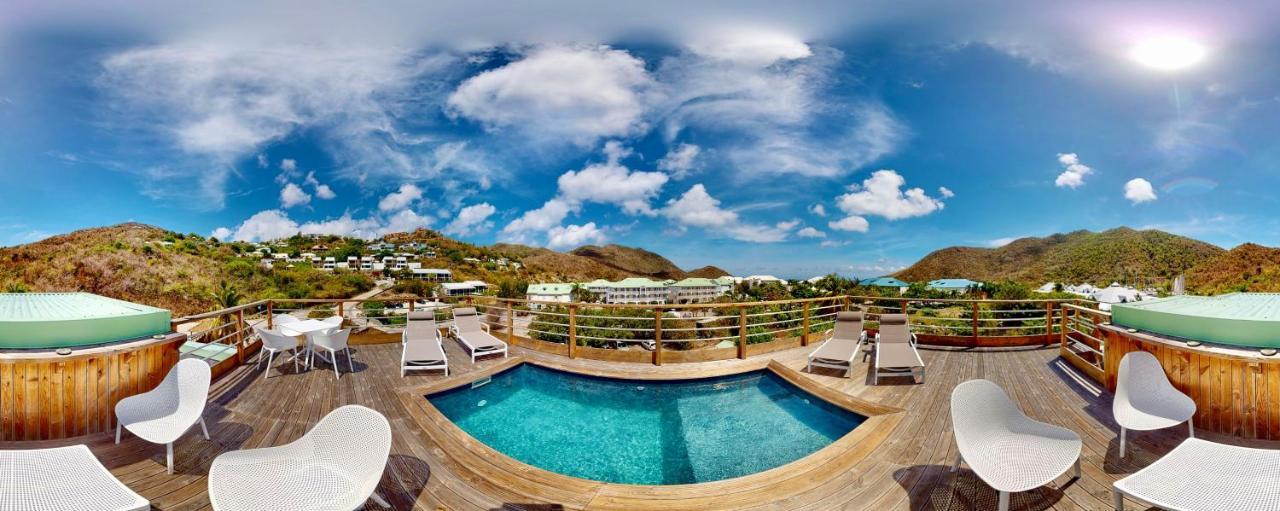 Les Lauriers - Piscine Sur Le Toit - Anse Marcel Appartement Buitenkant foto