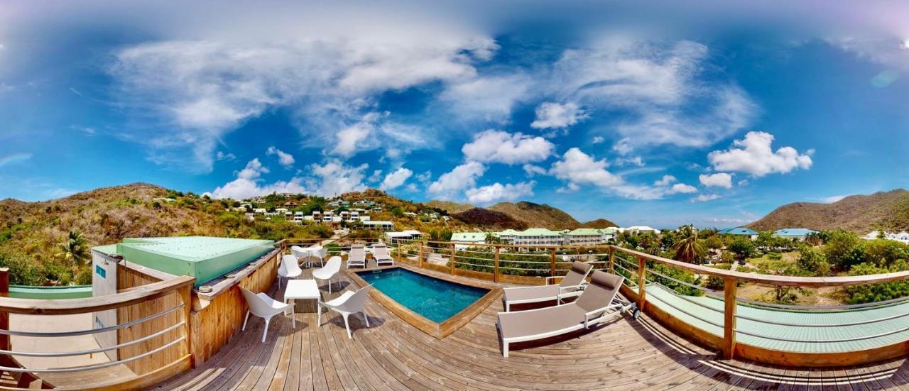 Les Lauriers - Piscine Sur Le Toit - Anse Marcel Appartement Buitenkant foto