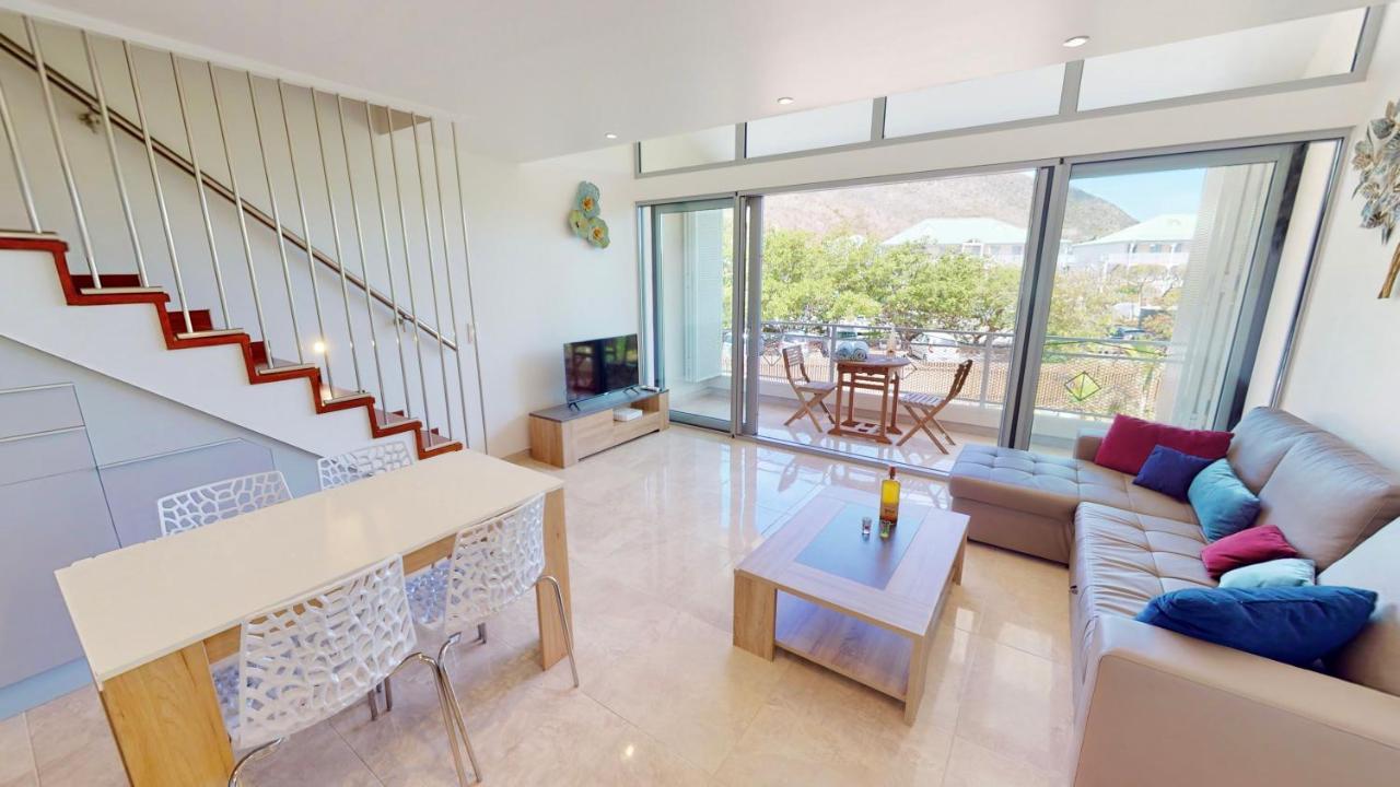 Les Lauriers - Piscine Sur Le Toit - Anse Marcel Appartement Buitenkant foto