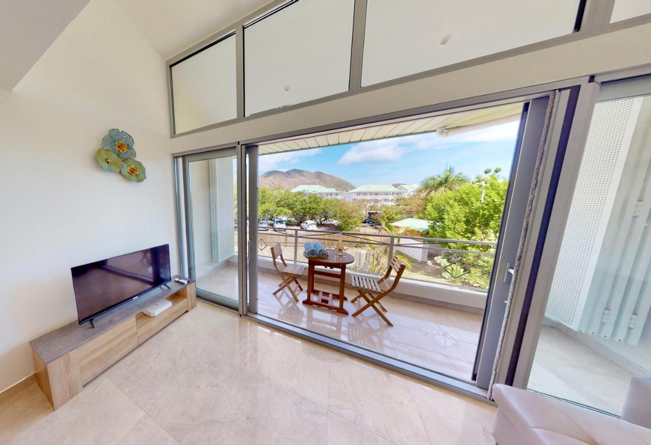 Les Lauriers - Piscine Sur Le Toit - Anse Marcel Appartement Buitenkant foto
