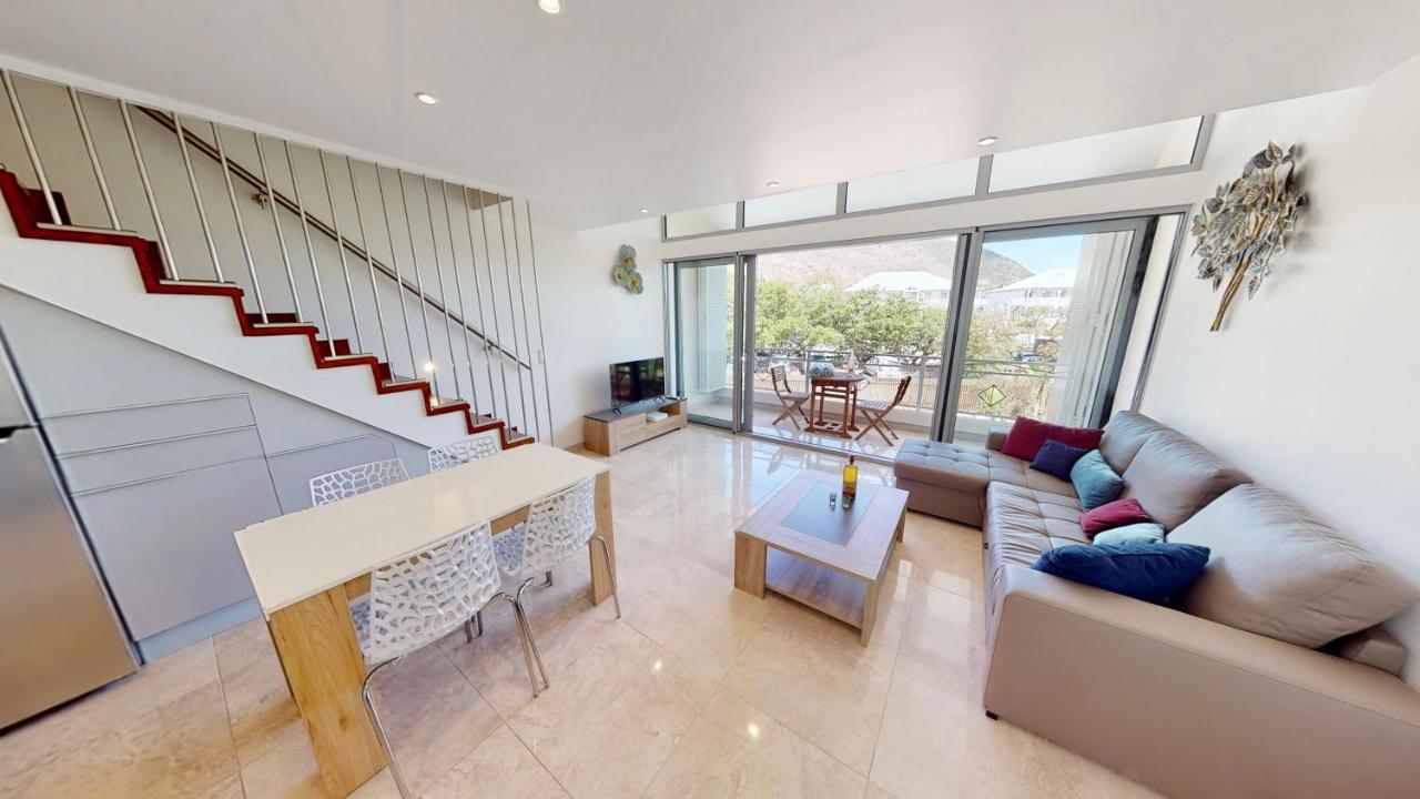 Les Lauriers - Piscine Sur Le Toit - Anse Marcel Appartement Buitenkant foto